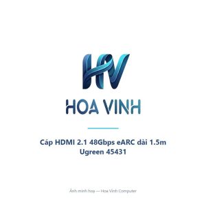 Cáp HDMI 2.1 48Gbps eARC dài 1.5m Ugreen 45431