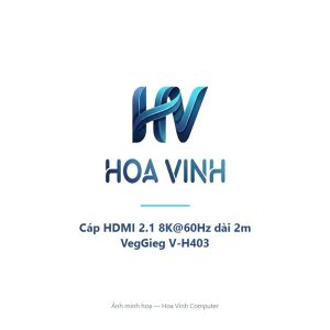 Cáp HDMI 2.1 8K@60Hz dài 2m VegGieg V-H403